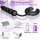 G-spot vestibular prostate massager male lock fine ring anal chrysanthemum plug silicone out anal plug adult fun