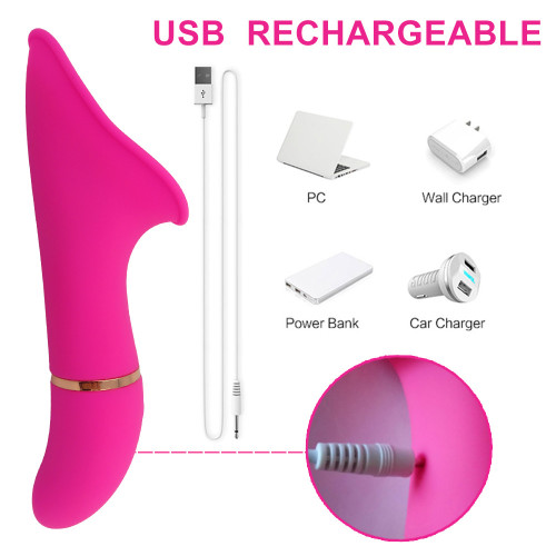 Wholesale Dulong small drill vibrator female masturbation 10 frequency G-point massager adult sex toys manufacturers