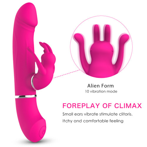 Female swing vibration simulation penis vibrator charging soft silicone turn beads female masturbation apparatus foreign trade explosion models