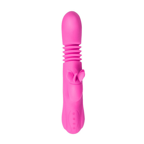Female heating telescopic rotating vibrator stick cunnilingus fun adult female supplies AV stick masturbation device wholesale