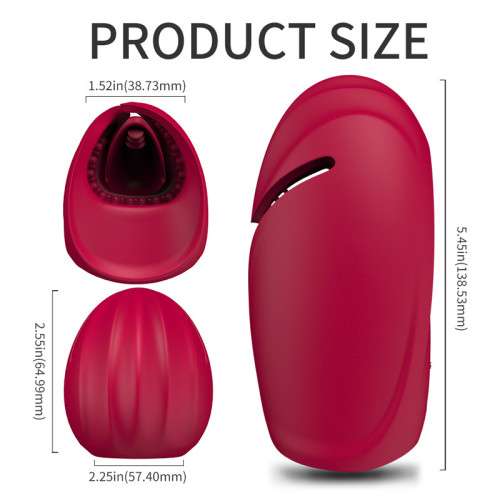 Cross-border dedicated to Roman soldier training device male tongue licking vibration exerciser aircraft cup male masturbation cup