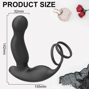 Male appliance masturbation device anal plug lock fine silicone prostate massager vestibular sex supplies sex toys wholesale