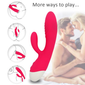 Foreign trade female vibrator 10 frequency vibration clitoral massager female high frequency masturbation AV stick sex toys wholesale