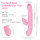 Female vibrator rechargeable tongue lick rotating vibrator massager heating and waterproof massage stick new products wholesale