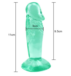 Mini trumpet dildo anal plug female masturbation manual multicolor dildo adult sex products