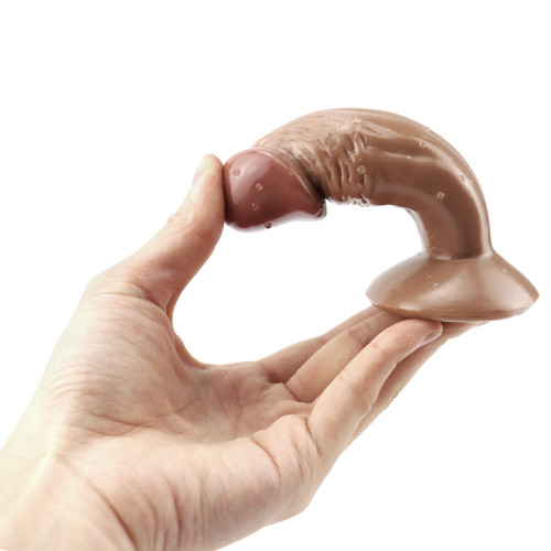 Mini trumpet dildo anal plug female masturbation manual multicolor dildo adult sex products