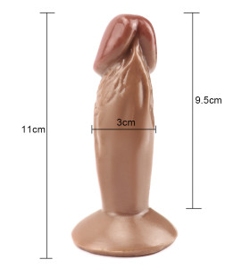 Mini trumpet dildo anal plug female masturbation manual multicolor dildo adult sex products