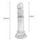 Mini trumpet dildo Anal plug Female masturbation Manually thrusting sex supplies Multicolor dildo