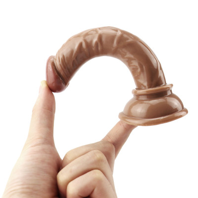 Mini trumpet dildo Anal plug Female masturbation Manually thrusting sex supplies Multicolor dildo