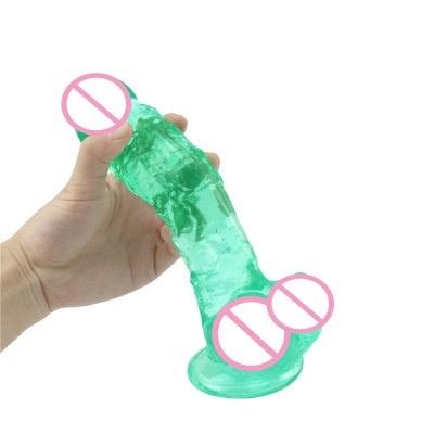 Explosion large stallion large multi-color penis simulation penis female masturbation adult sex products