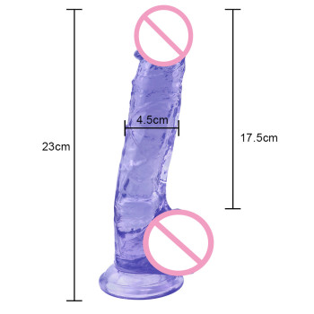 Explosion large stallion large multi-color penis simulation penis female masturbation adult sex products