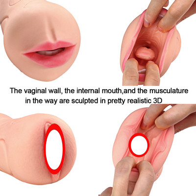 Male masturbation Realistic private parts Aircraft cup Yin butt mold girl