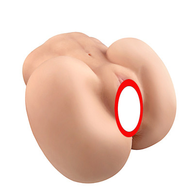 Big buttocks simulating yin buttocks temptation to entice the real doll