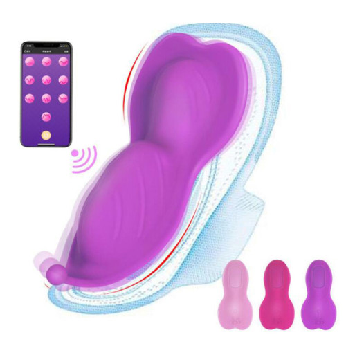 APP Control Vibrating Egg Invisible Wear Butterfly Clitoris Multi-frequency Vibration Adult Products