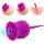 Powerful Rose Vibrating Egg Vibrator for Women Clitoral Sucking Vibrator with 7 Suction