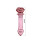 3pcs Rose Glass Penis Anal Plugs for Women and Men Anal Plug Massage
