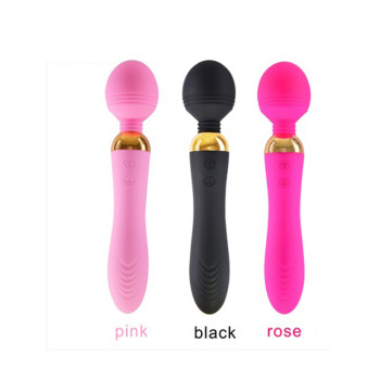 Magnetic Double Clitoris Vibrator Adult Sex Toys Female Couples Masturbation Wand Massager