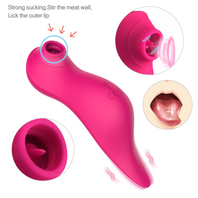 Woodpecker Sucking Breast Massager Vibrating Clitoris Masturbator Women Vibrator Sex Sucking Toy
