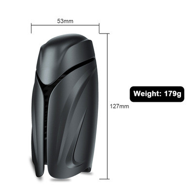 Adult Supplies Wholesale Black Warrior Male Glans Trainer Masturbation Aircraft Cup