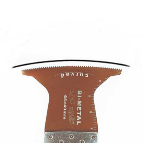 Moretop oscillating multi-tool curved bi-metal plunge cut blade 18902006 65mm