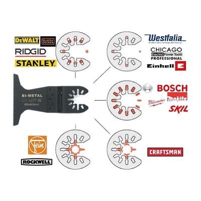 moretop oscillating multi-tool BIM plunge cut blade 18102005 65mm