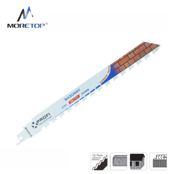 Moretop cutting for bricks recip saw blade S1543HM 240mm