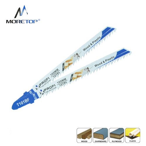 moretop wood curve cutting jig saw blades T101BF