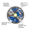 Moretop TCT circular saw blade 216mm wood cutting