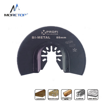 moretop oscillating multi-tool BIM segment saw blade 18104002 88mm