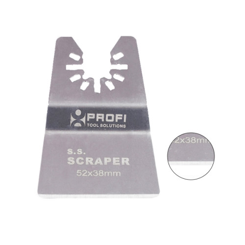 moretop oscillating multi-tool S.S. scraper 18501001 52mm