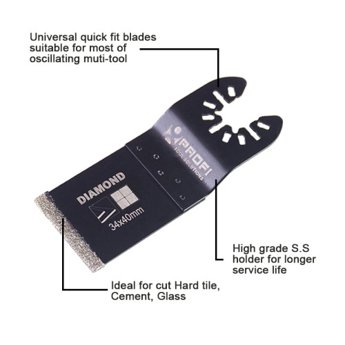 moretop oscillating multi-tool diamond grout removal blade 18402001 34mm