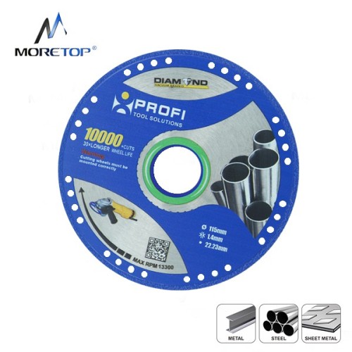 Moretop vacuum brazed metal cutting blade 115mm 10123002