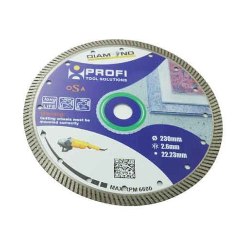 Moretop pro diamond cutting blade for Brick, porcelain and tile 230mm