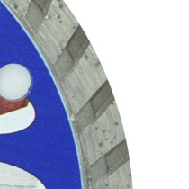 Moretop standard turbo cutting rim diamond blade 115mm 10103001