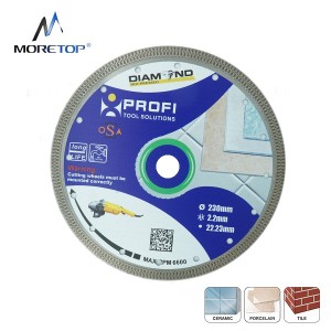 Moretop pro tile-ceramic cutting diamond blade 115mm 10121001