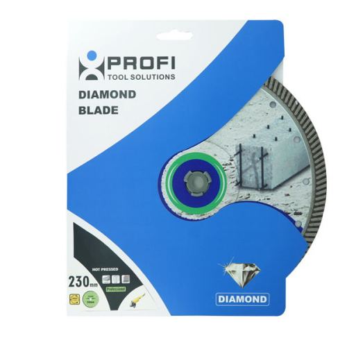Moretop Diamond blade with Turbo cutting rim for reinforced concrete 230mm 10120002