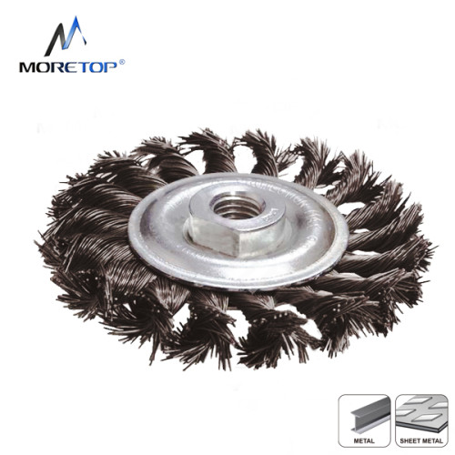 Moretop Twist Knotted Wire Circular Brush 100mm 15106001