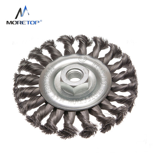 Moretop Twist Knotted Wire Circular Brush 100mm 15106001