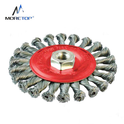 Moretop Twist Knotted Wire Circular Brush 100mm 15106001