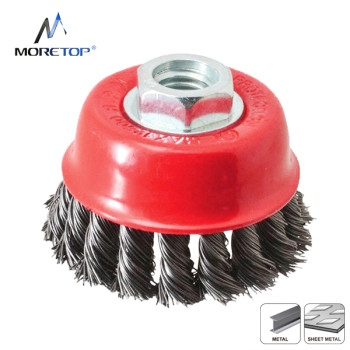 Moretop Twist Knotted Wire Bowl Brush 75mm 15102002