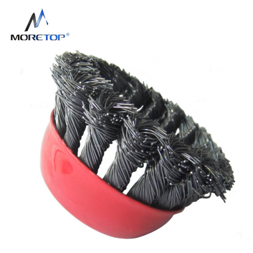 Moretop Twist Knotted Wire Bowl Brush 75mm 15102002