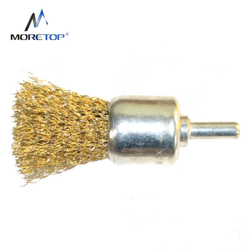 Moretop Crimped Wire End Brush, Shaft-mounted 15mm 15004002