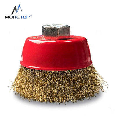 Moretop Crimped Wire Bowl Brush 75mm 15001002