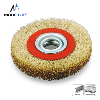 Moretop Crimped Wire Circular Brush 100mm 15003002