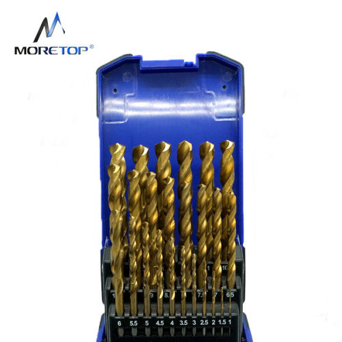 Moretop 25pcs HSS-G Drill Bit Set 20601004