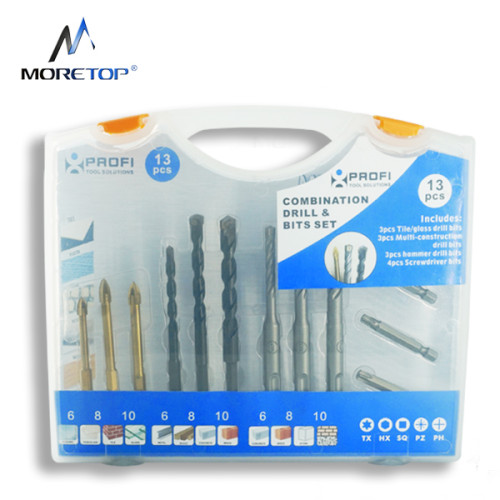 Moretop 13pcs Combination Drill&Bits Set 20502002