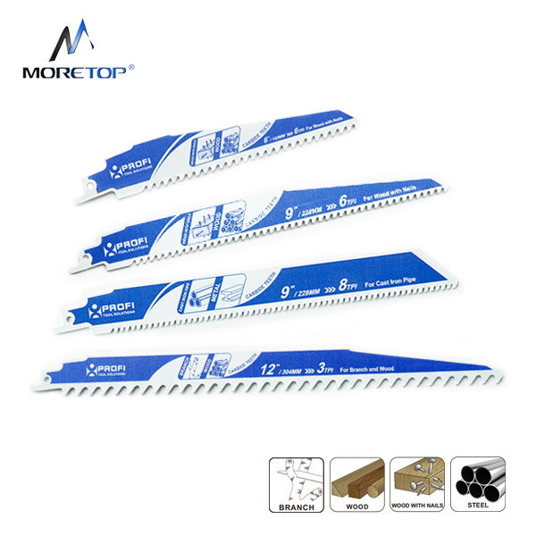 US imported carbide alloy TCT reciprocating saw blades