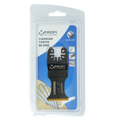 MORETOP Carbide Oscillating Multi Tool Blades For Hard Material, Hardened Metal, Nails, Bolts And Screws 18105001