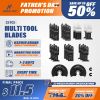 MORETOP 23pcs Oscillating Multi Tool Blade Kit For Wood And Metal 23-Pack