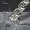 Reaching impecable perfomance of hammer drill bits is possible with solid carbide tip design